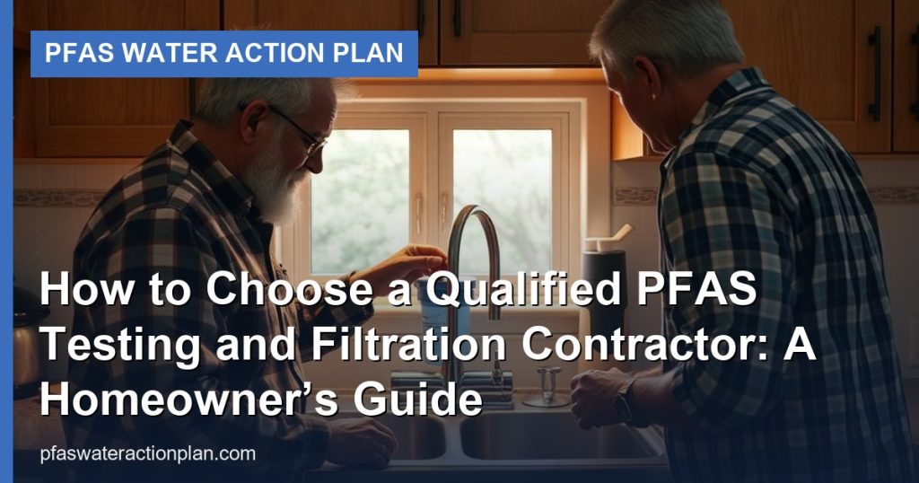 How to Choose a Qualified PFAS Testing and Filtration Contractor: A Homeowner’s Guide