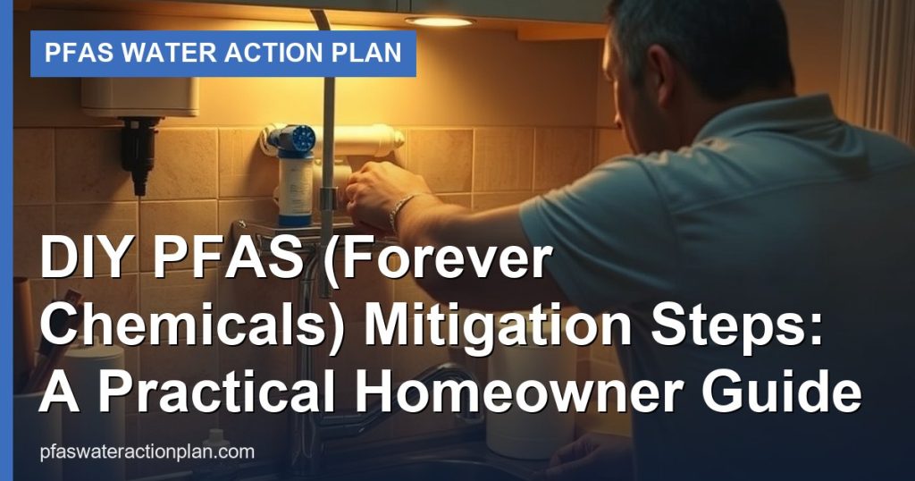 DIY PFAS (Forever Chemicals) Mitigation Steps: A Practical Homeowner Guide