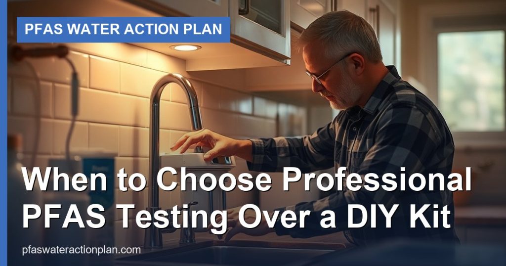 When to Choose Professional PFAS Testing Over a DIY Kit