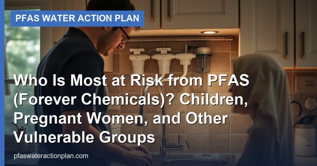 Who Is Most at Risk from PFAS (Forever Chemicals)? Children, Pregnant Women, and Other Vulnerable Groups