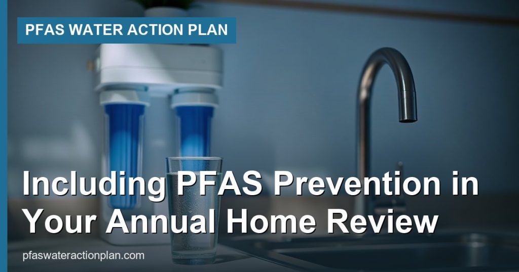 Including PFAS Prevention in Your Annual Home Review - PFAS Water Action Plan