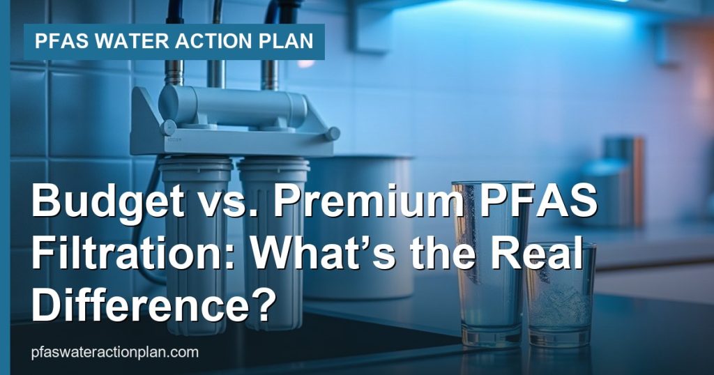 Budget vs. Premium PFAS Filtration: What’s the Real Difference? - PFAS Water Action Plan