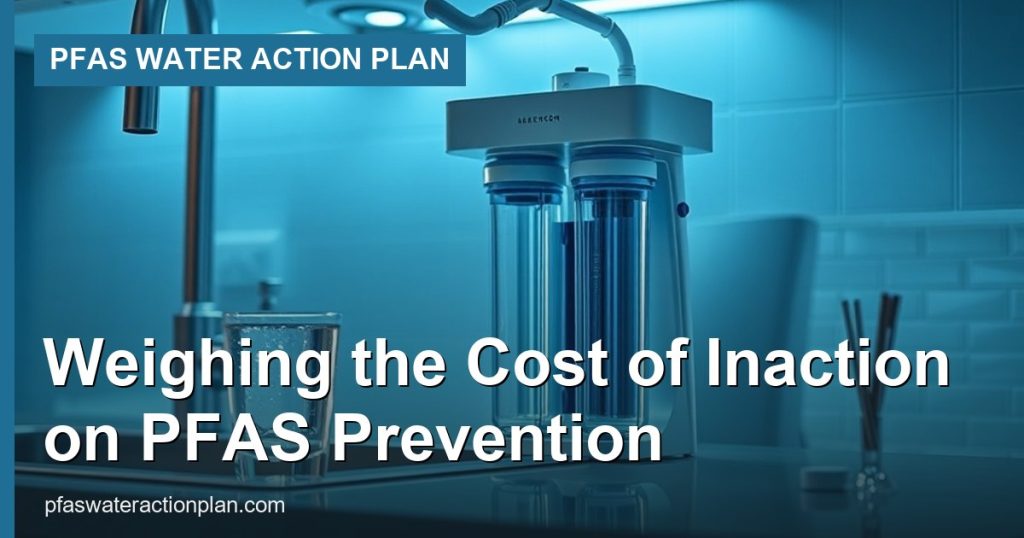 Weighing the Cost of Inaction on PFAS Prevention - PFAS Water Action Plan