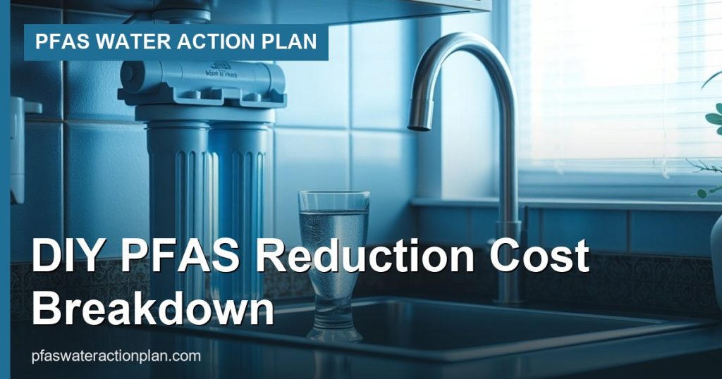 DIY PFAS Reduction Cost Breakdown - PFAS Water Action Plan