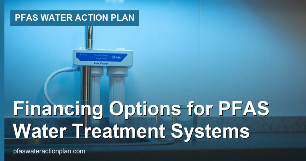 Financing Options for PFAS Water Treatment Systems - PFAS Water Action Plan
