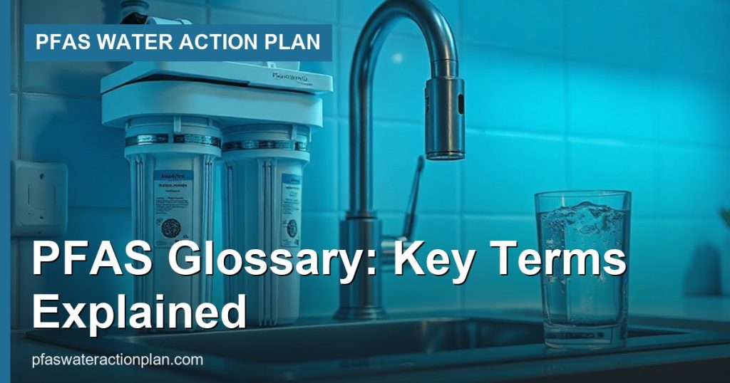 PFAS Glossary: Key Terms Explained - PFAS Water Action Plan