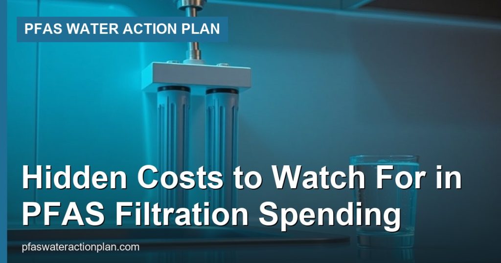 Hidden Costs to Watch For in PFAS Filtration Spending - PFAS Water Action Plan