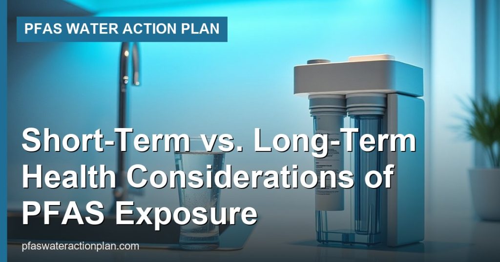 Short-Term vs. Long-Term Health Considerations of PFAS Exposure - PFAS Water Action Plan